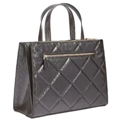Sac a main femme Guess Dilla capitonne Noir - ZESHOES Sac a main femme Guess Dilla capitonne Noir - ZESHOES