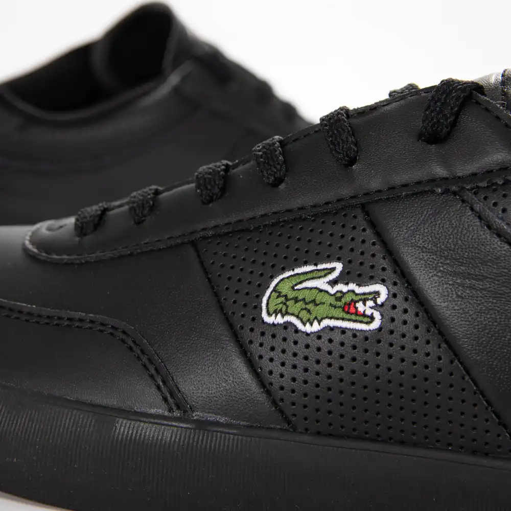 Basket basse homme Lacoste Court master Noir - ZESHOES