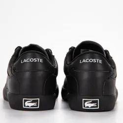 Basket basse homme Lacoste Court master Noir - ZESHOES