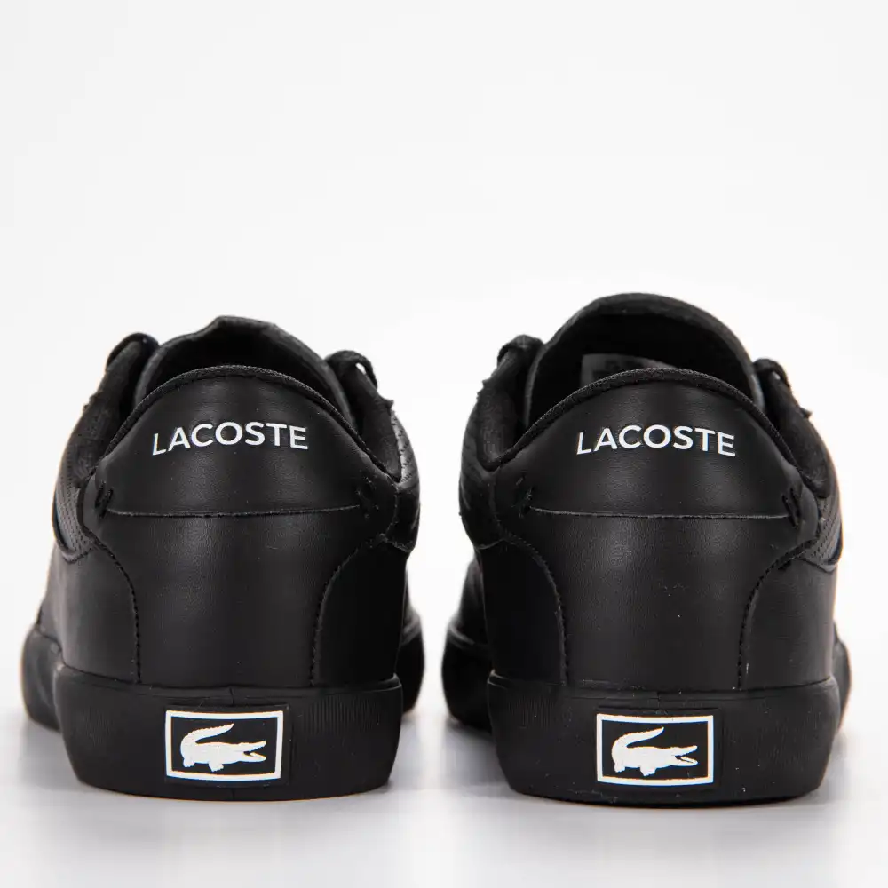 Basket basse homme Lacoste Court master Noir - ZESHOES
