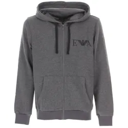 Sweat shirt homme Emporio Armani classic Gris - ZESHOES