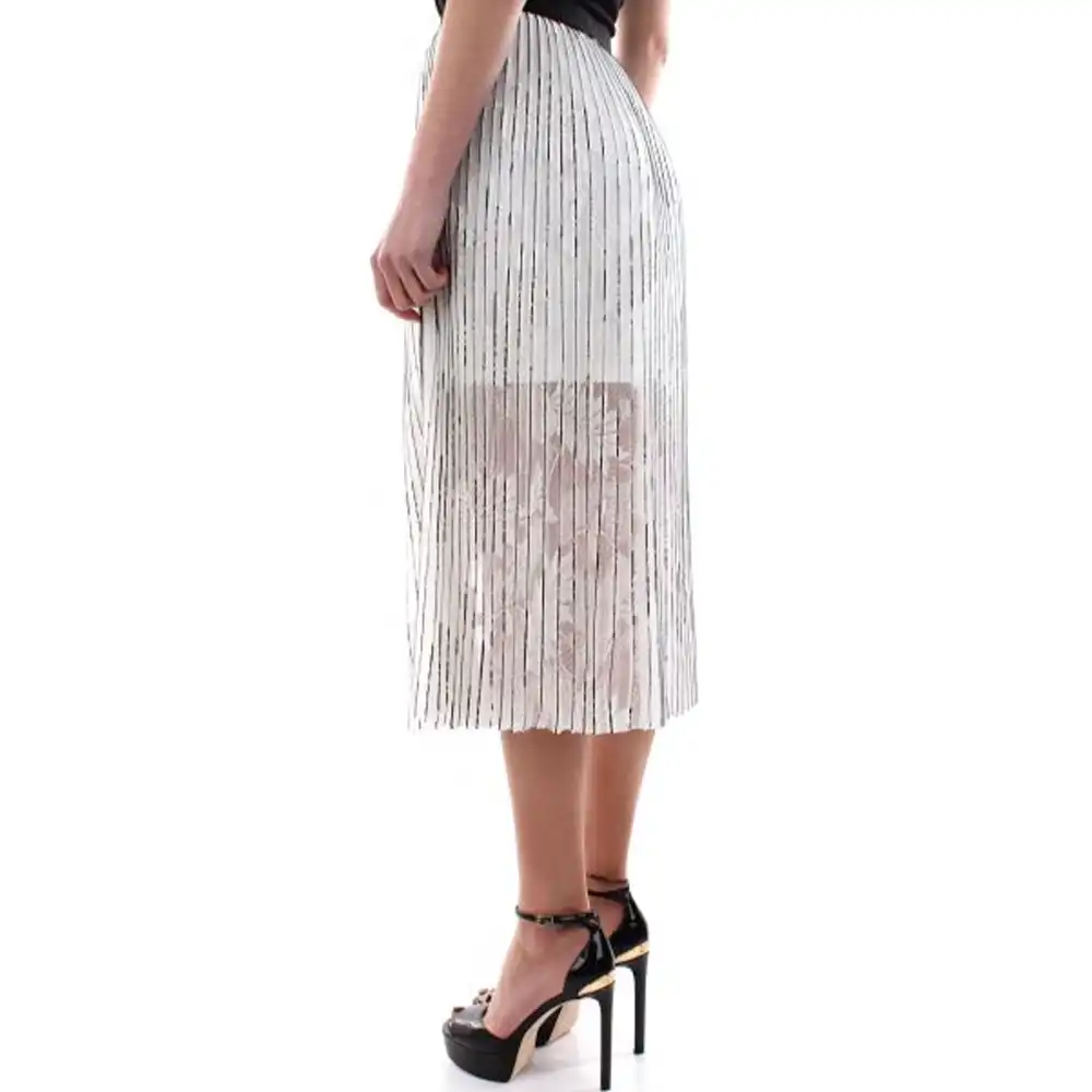 Jupe femme Guess gonne donna Blanc - ZESHOES Jupe femme Guess gonne donna Blanc - ZESHOES