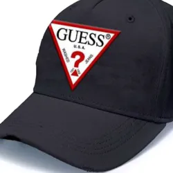 Casquette homme Guess Cap triangle Noir - ZESHOES Casquette homme Guess Cap triangle Noir - ZESHOES