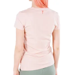 Tee shirt manche courte femme Guess Style flowers Rose - ZESHOES Tee shirt manche courte femme Guess Style flowers Rose - ZESHOES