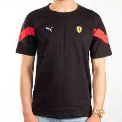 T shirt manche courte homme Puma Style ferrari Noir - ZESHOES