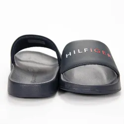 Claquette homme Tommy Jeans Confort color Bleu - ZESHOES Claquette homme Tommy Jeans Confort color Bleu - ZESHOES