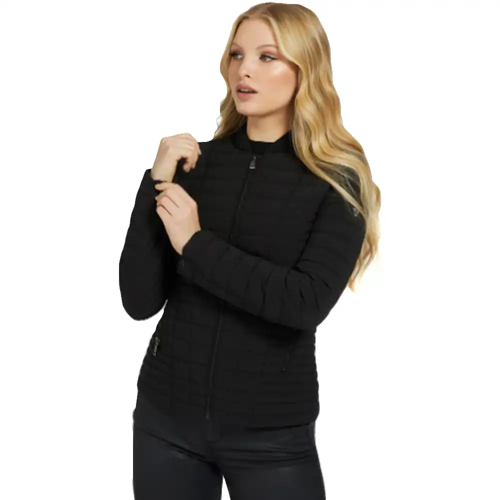 Doudoune femme Guess Style matelassée Noir - ZESHOES