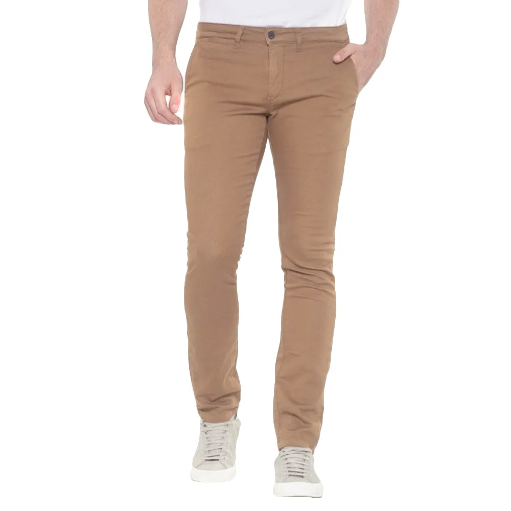 Le Temps Des Cerises Pantalon Jogg style latte Homme Marron