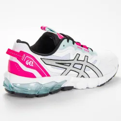 Basket basse femme Asics Gel-quantum 90 Blanc - ZESHOES Basket basse femme Asics Gel-quantum 90 Blanc - ZESHOES