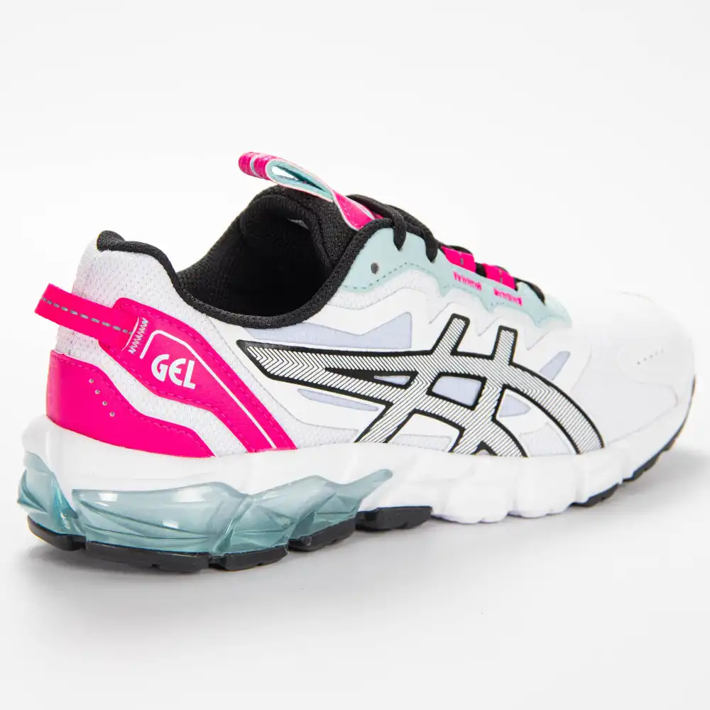 Basket basse femme Asics Gel-quantum 90 Blanc - ZESHOES Basket basse femme Asics Gel-quantum 90 Blanc - ZESHOES