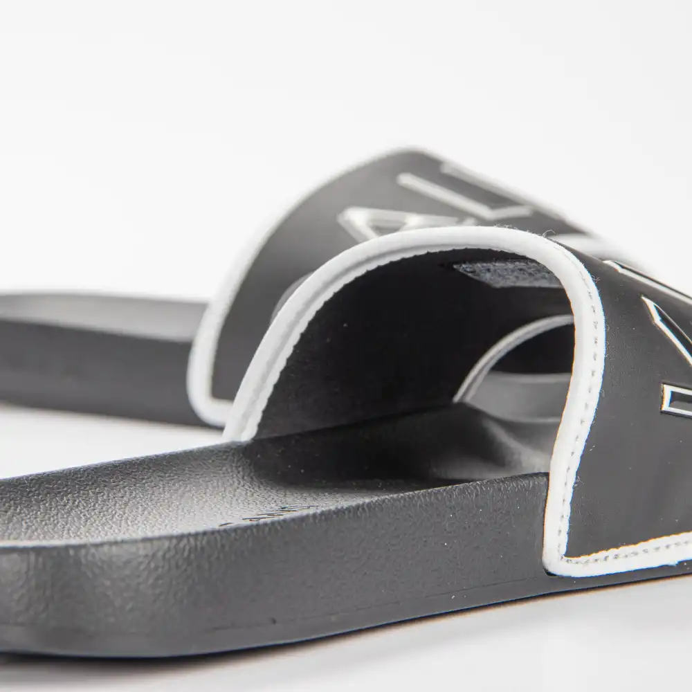 Claquette homme Calvin Klein slide padded Noir - ZESHOES Claquette homme Calvin Klein slide padded Noir - ZESHOES