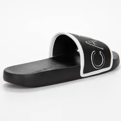 Claquette homme Calvin Klein slide padded Noir - ZESHOES Claquette homme Calvin Klein slide padded Noir - ZESHOES