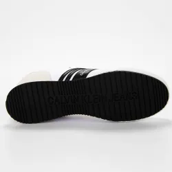 Basket basse homme Calvin Klein low profile laceup Blanc - ZESHOES Basket basse homme Calvin Klein low profile laceup Blanc - ZESHOES