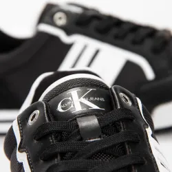 Basket basse homme Calvin Klein low profile laceup Noir - ZESHOES Basket basse homme Calvin Klein low profile laceup Noir - ZESHOES