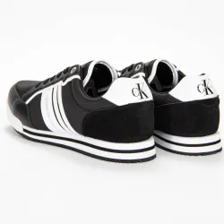 Basket basse homme Calvin Klein low profile laceup Noir - ZESHOES Basket basse homme Calvin Klein low profile laceup Noir - ZESHOES