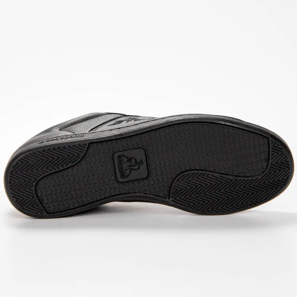 Basket basse homme Le Coq Sportif master court denim Noir - ZESHOES Basket basse homme Le Coq Sportif master court denim Noir - ZESHOES