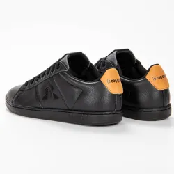 Basket basse homme Le Coq Sportif master court denim Noir - ZESHOES Basket basse homme Le Coq Sportif master court denim Noir - ZESHOES