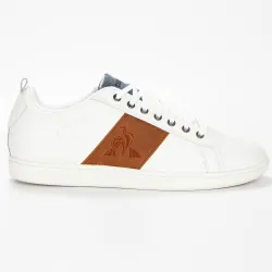 Basket basse homme Le Coq Sportif court classic Blanc - ZESHOES Basket basse homme Le Coq Sportif court classic Blanc - ZESHOES