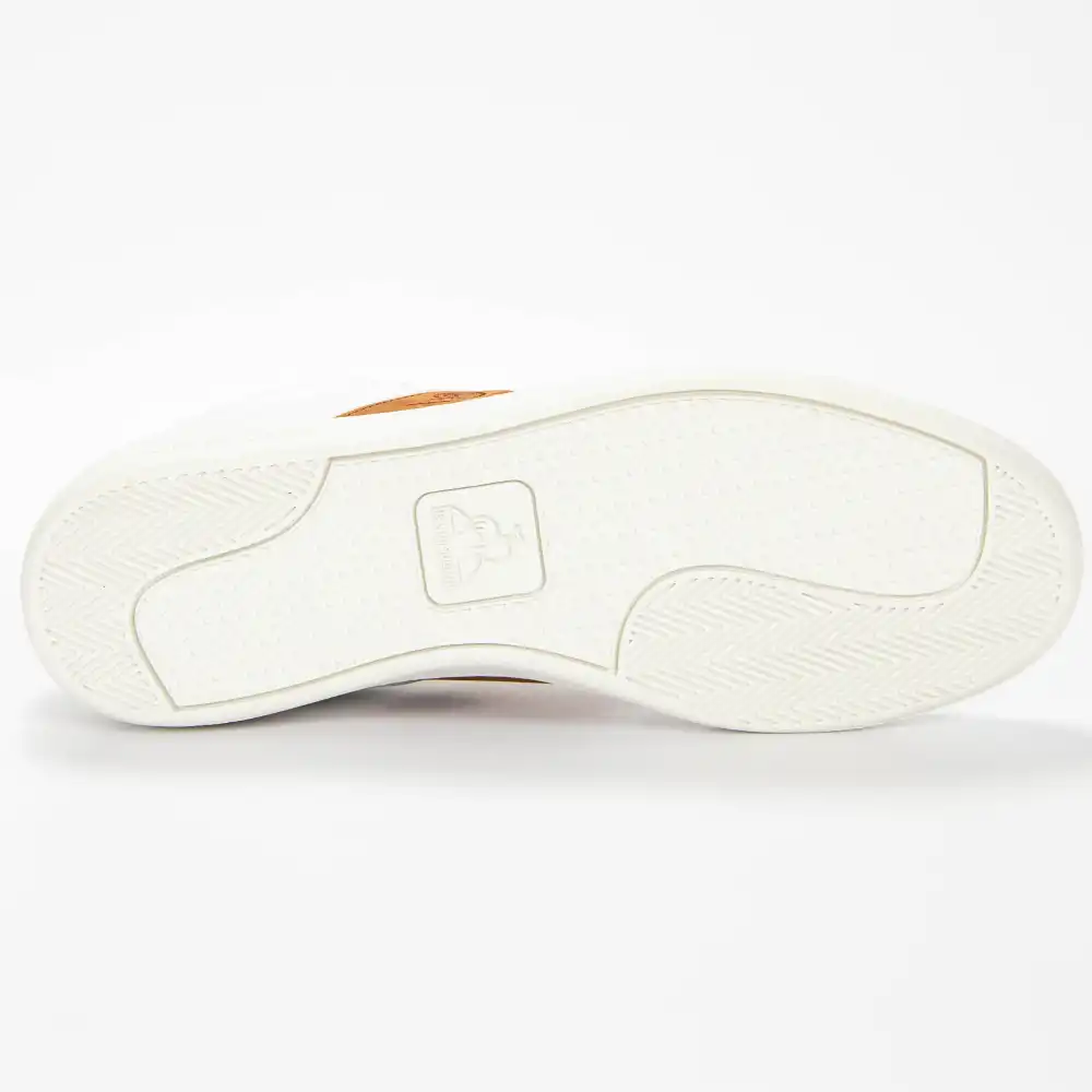 Basket basse homme Le Coq Sportif court classic Blanc - ZESHOES Basket basse homme Le Coq Sportif court classic Blanc - ZESHOES