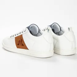 Basket basse homme Le Coq Sportif court classic Blanc - ZESHOES Basket basse homme Le Coq Sportif court classic Blanc - ZESHOES