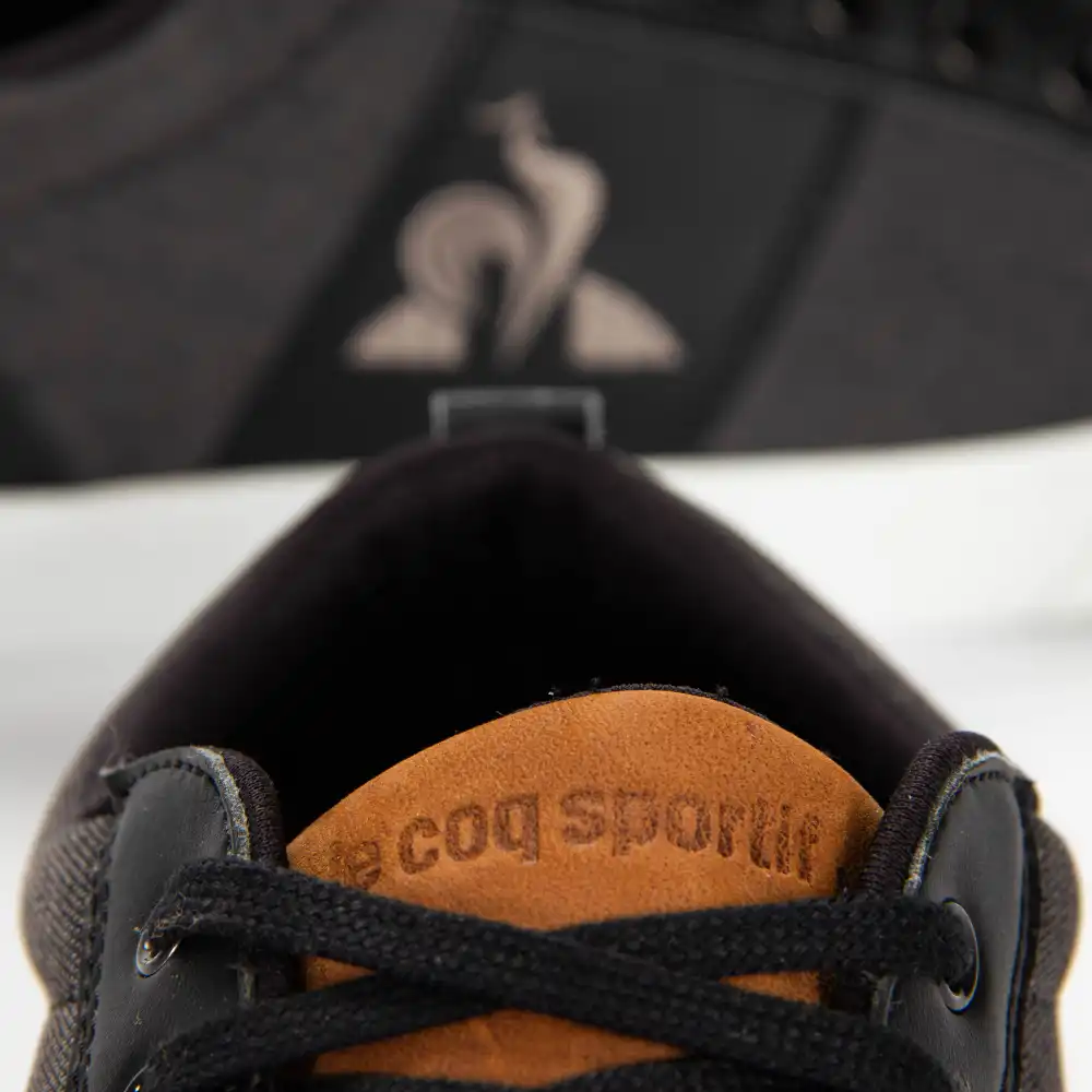 Basket basse homme Le Coq Sportif verdon classic Noir - ZESHOES Basket basse homme Le Coq Sportif verdon classic Noir - ZESHOES