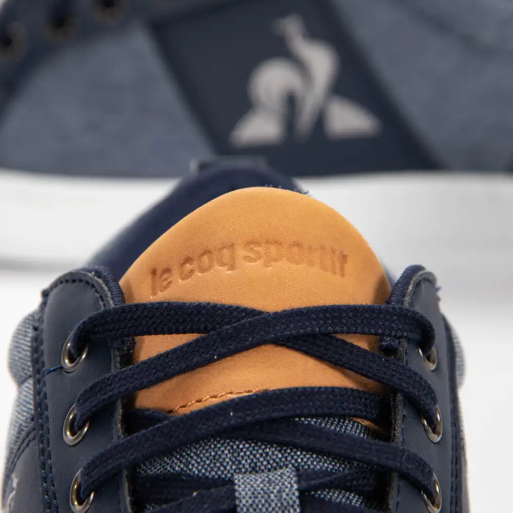 Basket basse homme Le Coq Sportif Verdon classic Bleu - ZESHOES Basket basse homme Le Coq Sportif Verdon classic Bleu - ZESHOES