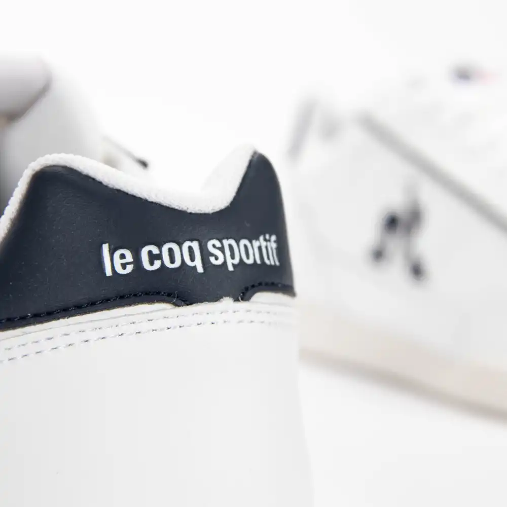 Basket de ville basse homme Le Coq Sportif Tournament Blanc - ZESHOES Basket de ville basse homme Le Coq Sportif Tournament Blanc - ZESHOES