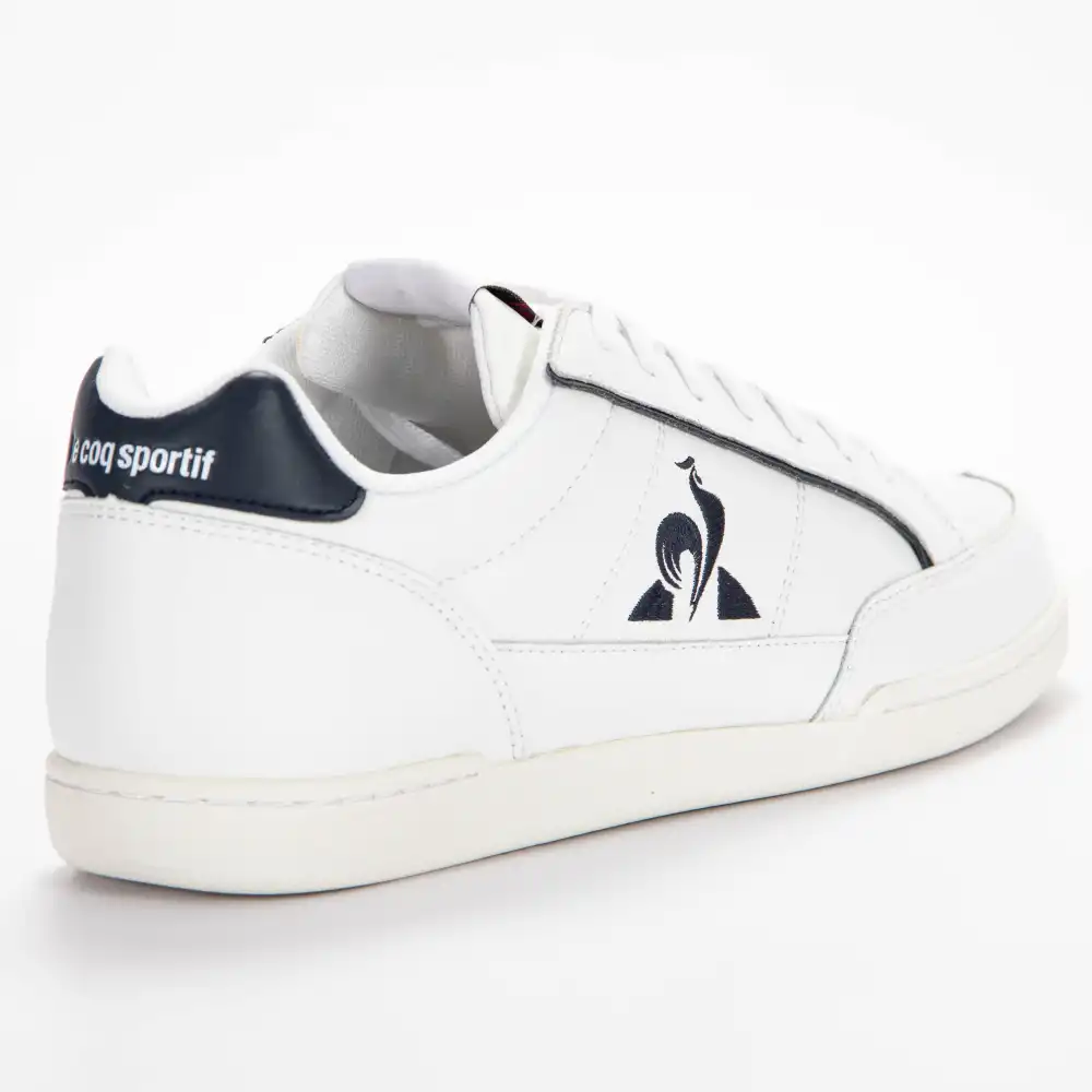 Basket de ville basse homme Le Coq Sportif Tournament Blanc - ZESHOES Basket de ville basse homme Le Coq Sportif Tournament Blanc - ZESHOES