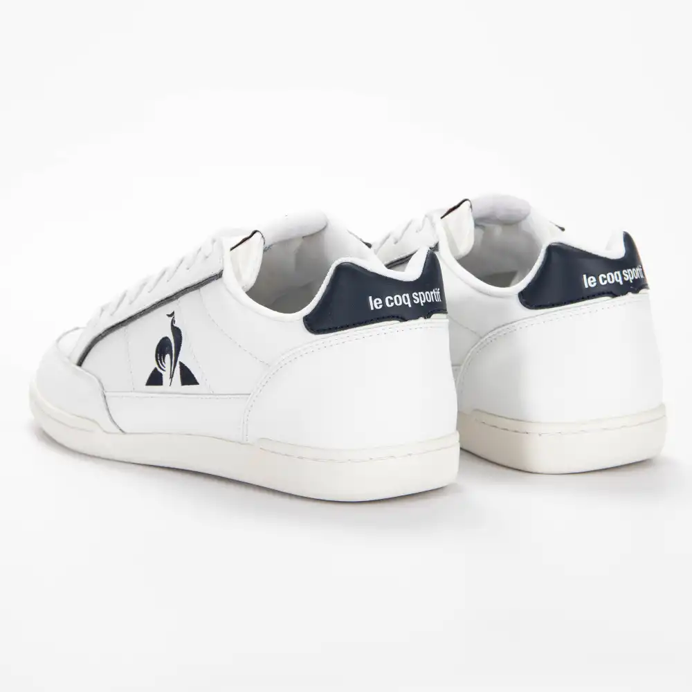 Basket de ville basse homme Le Coq Sportif Tournament Blanc - ZESHOES Basket de ville basse homme Le Coq Sportif Tournament Blanc - ZESHOES