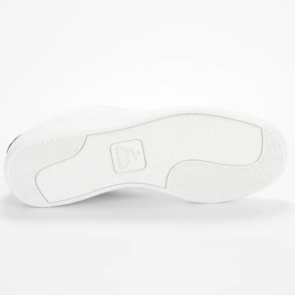 Basket basse homme Le Coq Sportif Master court denim Blanc - ZESHOES Basket basse homme Le Coq Sportif Master court denim Blanc - ZESHOES