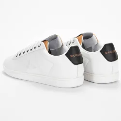 Basket basse homme Le Coq Sportif Master court denim Blanc - ZESHOES Basket basse homme Le Coq Sportif Master court denim Blanc - ZESHOES