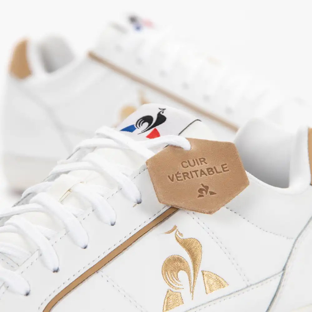 Basket basse homme Le Coq Sportif Tournament Blanc - ZESHOES Basket basse homme Le Coq Sportif Tournament Blanc - ZESHOES