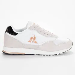 Basket basse femme Le Coq Sportif Jazy w patent Rose - ZESHOES Basket basse femme Le Coq Sportif Jazy w patent Rose - ZESHOES