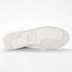 Basket basse femme Le Coq Sportif courtset w patent Blanc - ZESHOES Basket basse femme Le Coq Sportif courtset w patent Blanc - ZESHOES