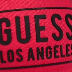 Casquette homme Guess Logo L.A Rouge - ZESHOES Casquette homme Guess Logo L.A Rouge - ZESHOES