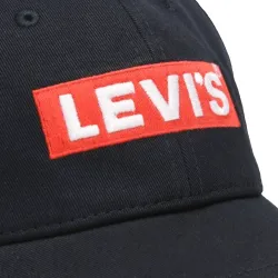 Casquette homme Levis Classic logo Bleu - ZESHOES Casquette homme Levis Classic logo Bleu - ZESHOES