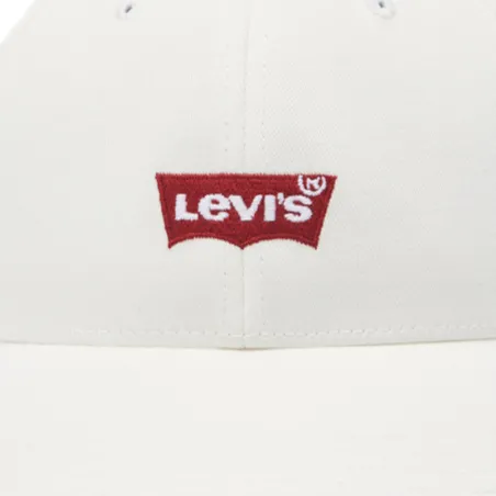Produits victimes de leur succès Levis Blanc Logo vintage