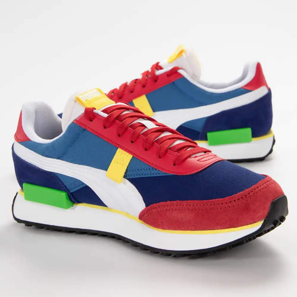 Basket basse homme Puma Future rider play on Multicolor - ZESHOES