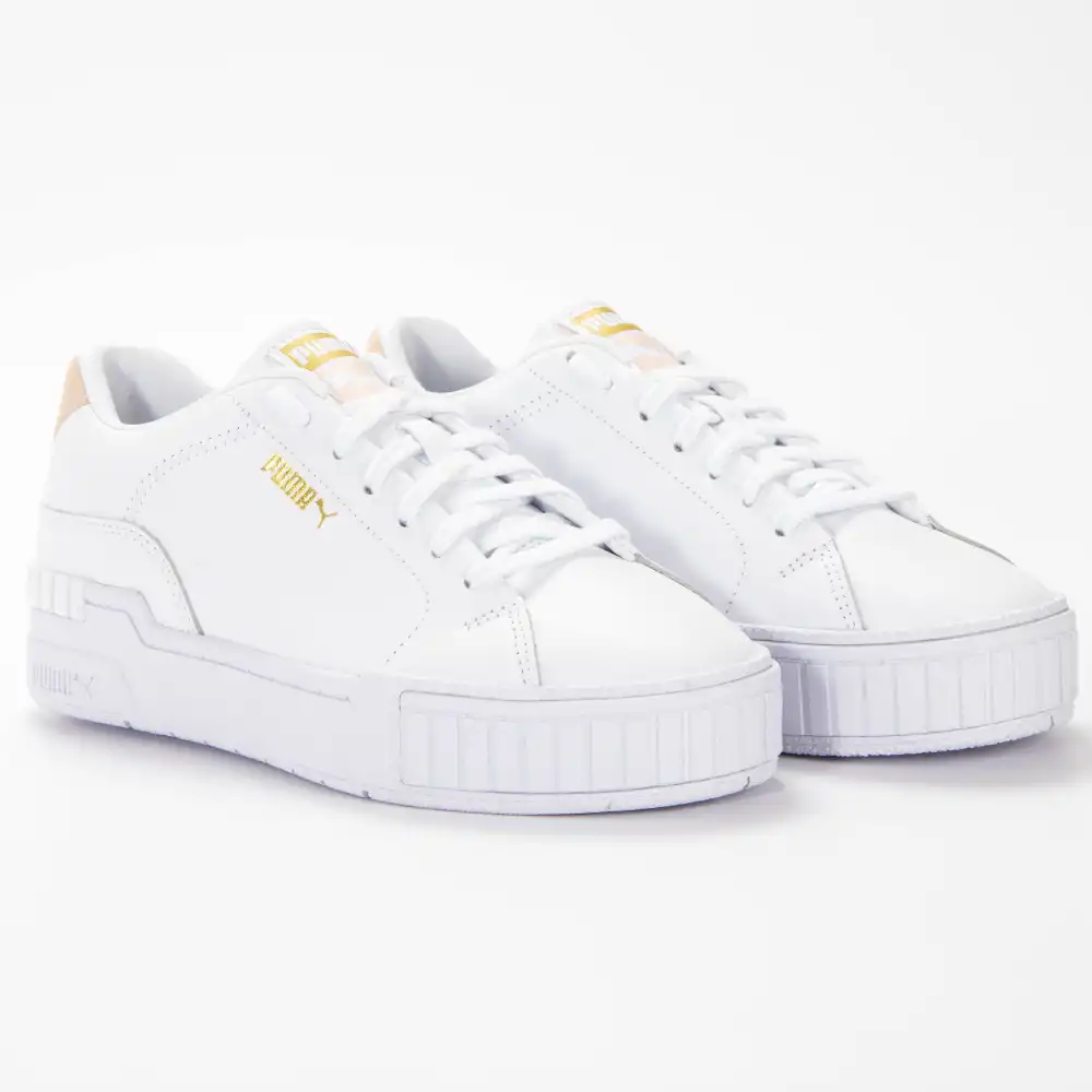 Basket basse femme Puma Cali sport clean sd wn's Blanc - ZESHOES