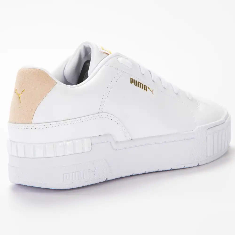 Basket basse femme Puma Cali sport clean sd wn's Blanc - ZESHOES Basket basse femme Puma Cali sport clean sd wn's Blanc - ZESHOES