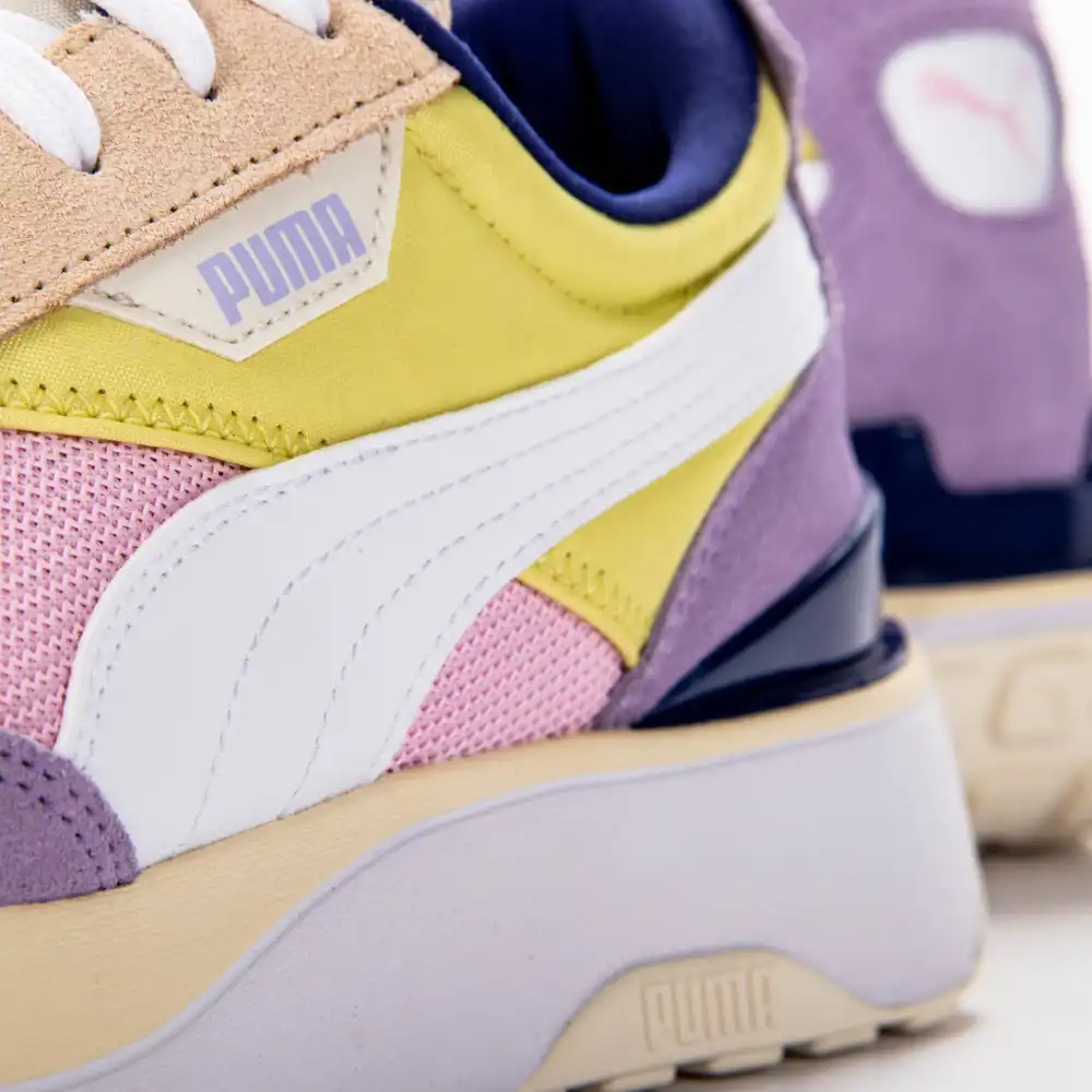 Basket de ville basse femme Puma cruise rider silk road wn's Violet - ZESHOES