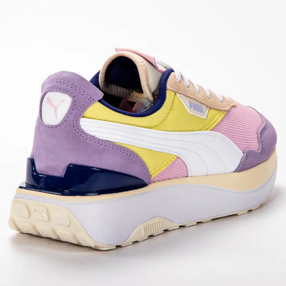 Basket de ville basse femme Puma cruise rider silk road wn's Violet - ZESHOES