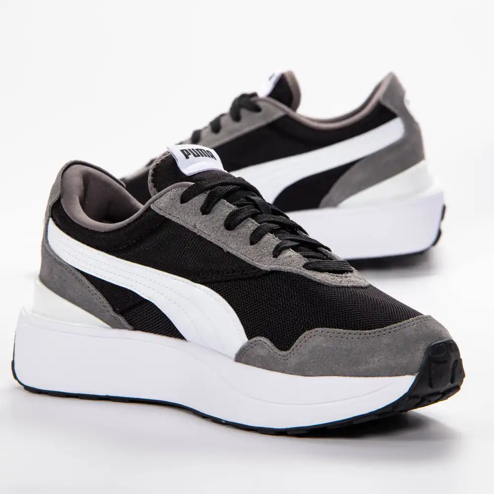 Basket basse femme Puma cruise rider classic wn's Noir - ZESHOES