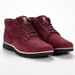 Basket montante homme Timberland bradstreet chukka le zinfandel Bordeaux - ZE...