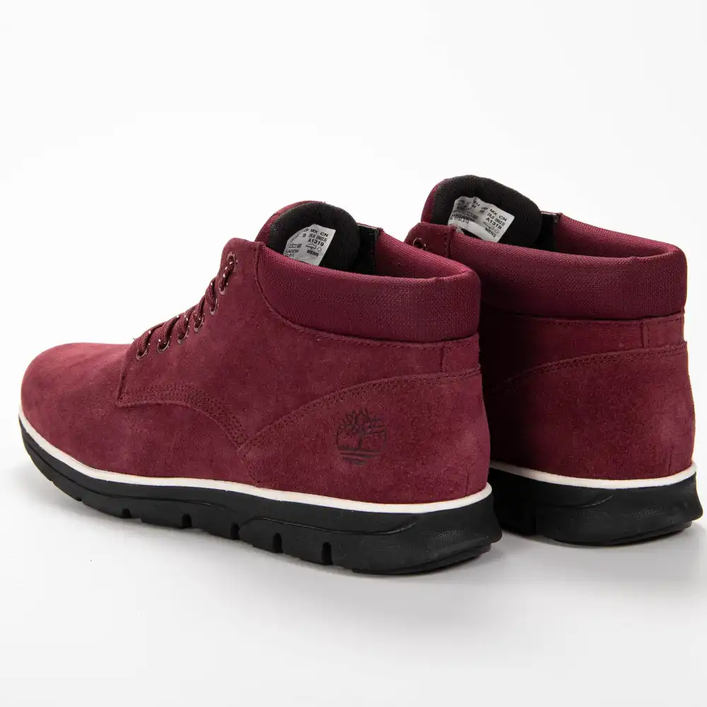 Basket montante homme Timberland bradstreet chukka le zinfandel Bordeaux - ZE...
