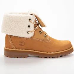 Basket montante homme Timberland courma kid warm lined wheat nubuck Camel - Z...