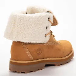 Basket montante homme Timberland courma kid warm lined wheat nubuck Camel - Z...