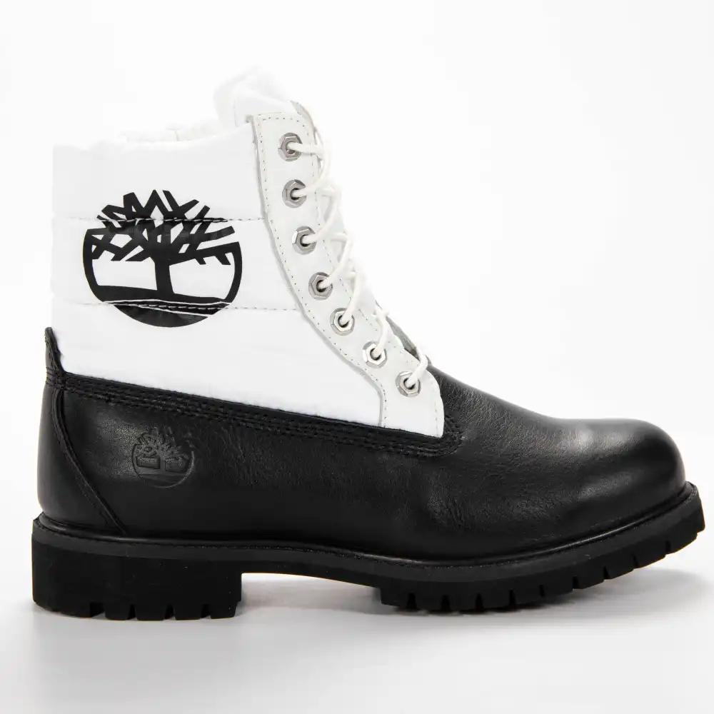 Basket montante homme Timberland premium 6 in quilt nubuck Noir - ZESHOES Basket montante homme Timberland premium 6 in quilt nubuck Noir - ZESHOES