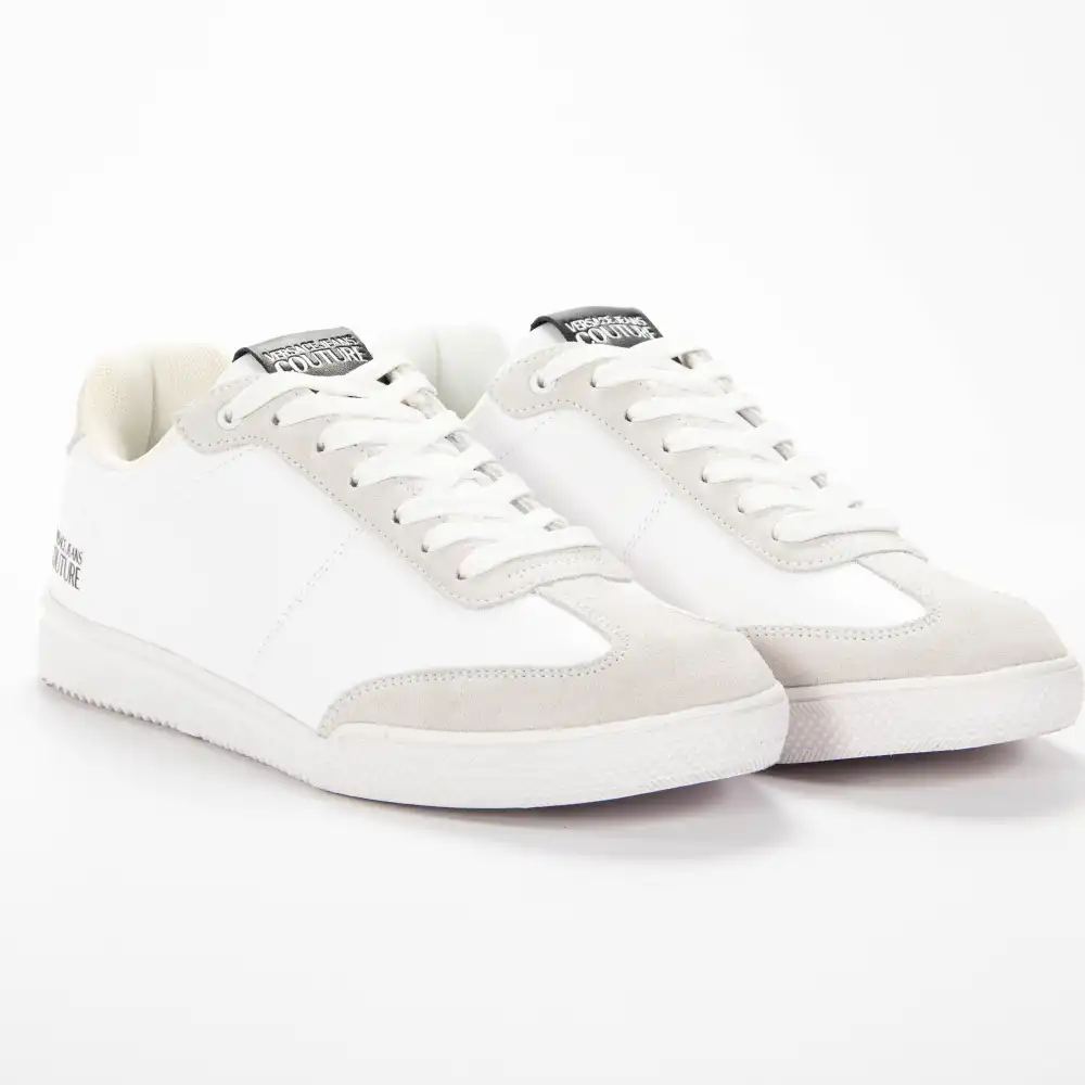 Basket de ville basse homme Versace Linea fondo open 70s Blanc - ZESHOES