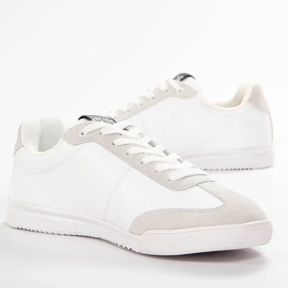 Basket de ville basse homme Versace Linea fondo open 70s Blanc - ZESHOES